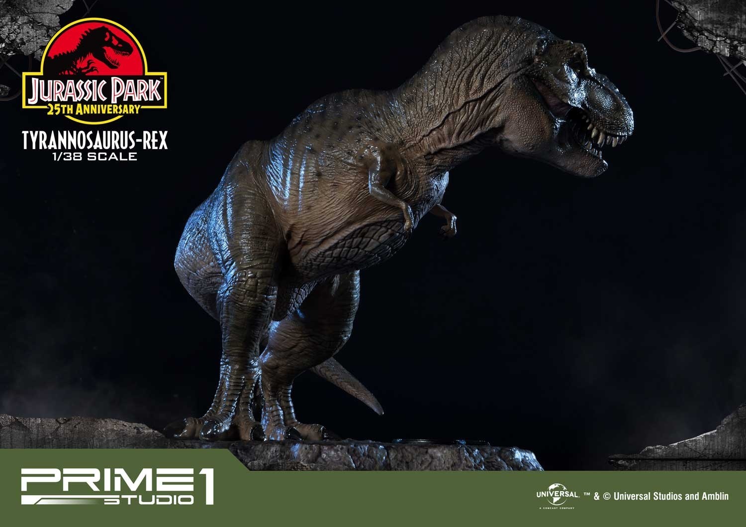 Jurassic Park - Tyrannosaurus Rex - Prime Collectible Figures  (PCFJP-01) - 1/38 (Prime 1 Studio) photo 16