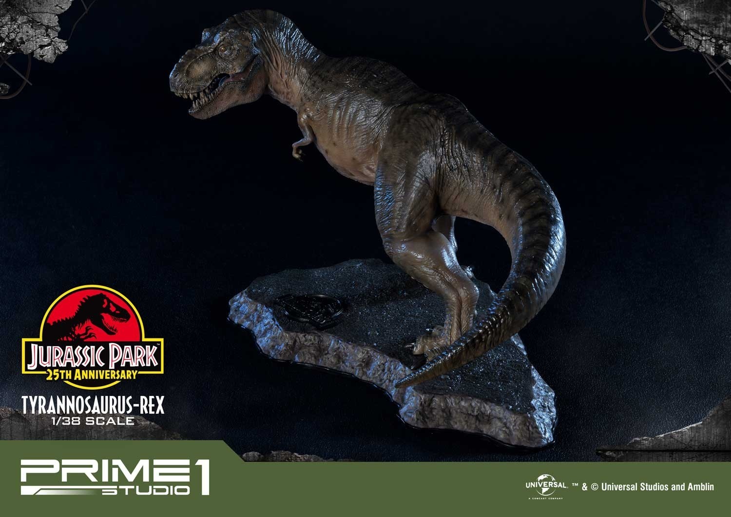 Jurassic Park - Tyrannosaurus Rex - Prime Collectible Figures  (PCFJP-01) - 1/38 (Prime 1 Studio) photo 17