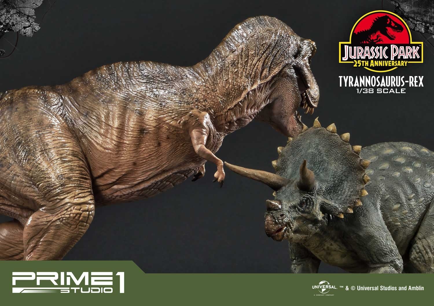 Jurassic Park - Tyrannosaurus Rex - Prime Collectible Figures  (PCFJP-01) - 1/38 (Prime 1 Studio) photo 18