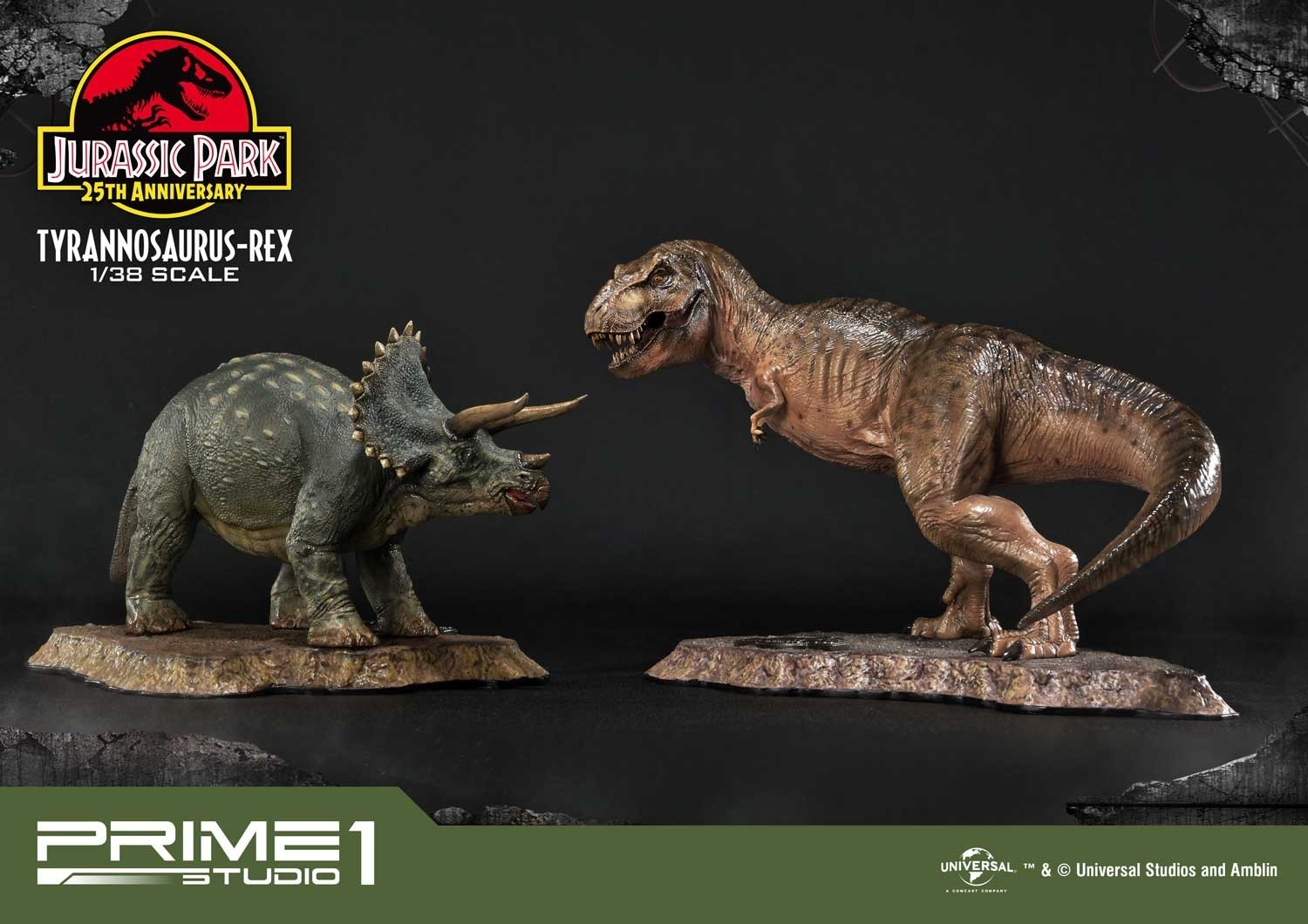 Jurassic Park - Tyrannosaurus Rex - Prime Collectible Figures  (PCFJP-01) - 1/38 (Prime 1 Studio) photo 19