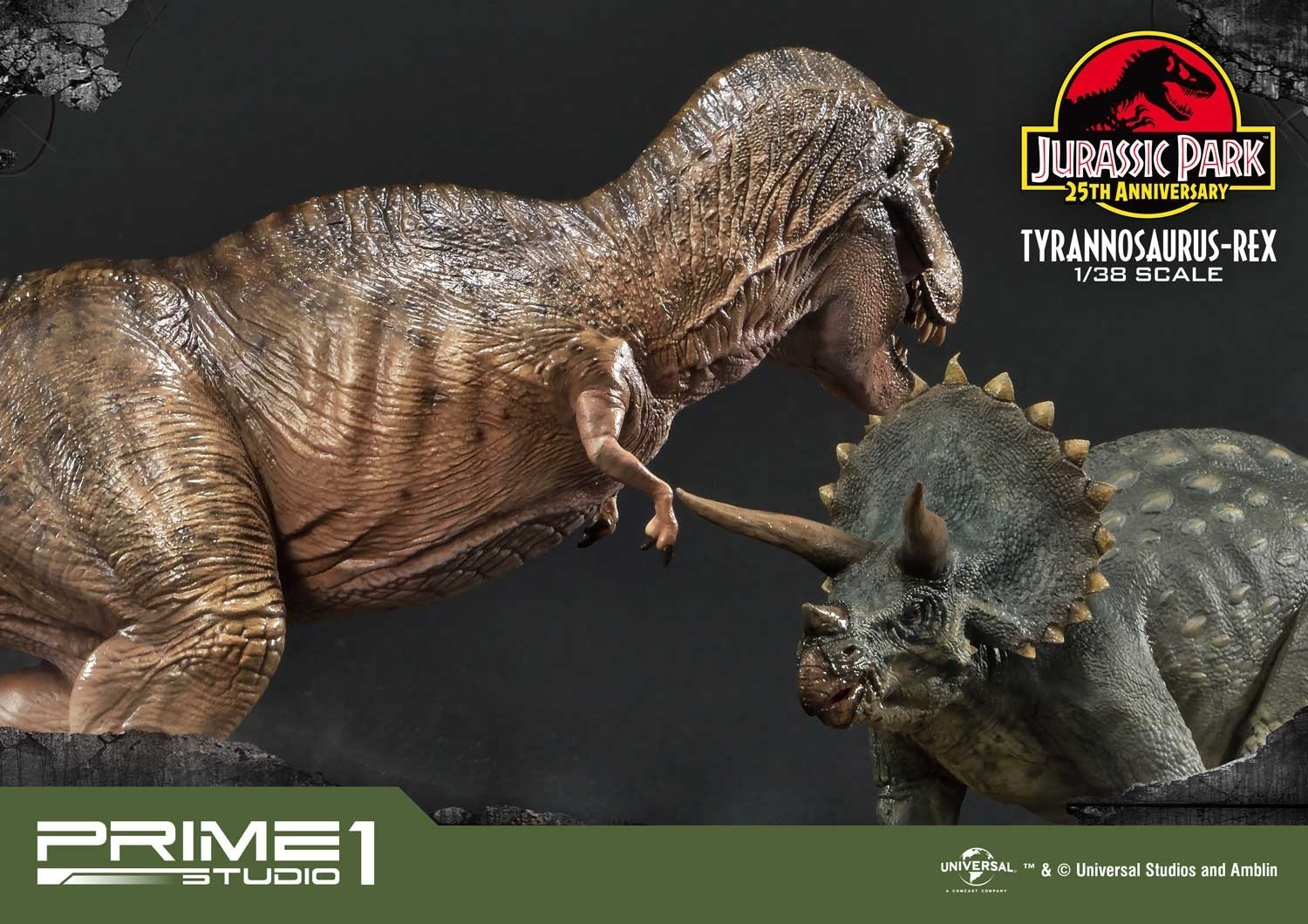 Jurassic Park - Tyrannosaurus Rex - Prime Collectible Figures  (PCFJP-01) - 1/38 (Prime 1 Studio) photo 20