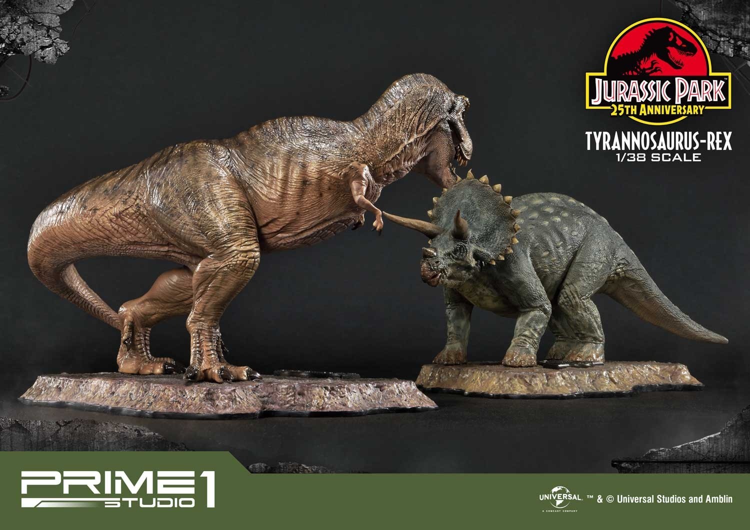 Jurassic Park - Tyrannosaurus Rex - Prime Collectible Figures  (PCFJP-01) - 1/38 (Prime 1 Studio) photo 21