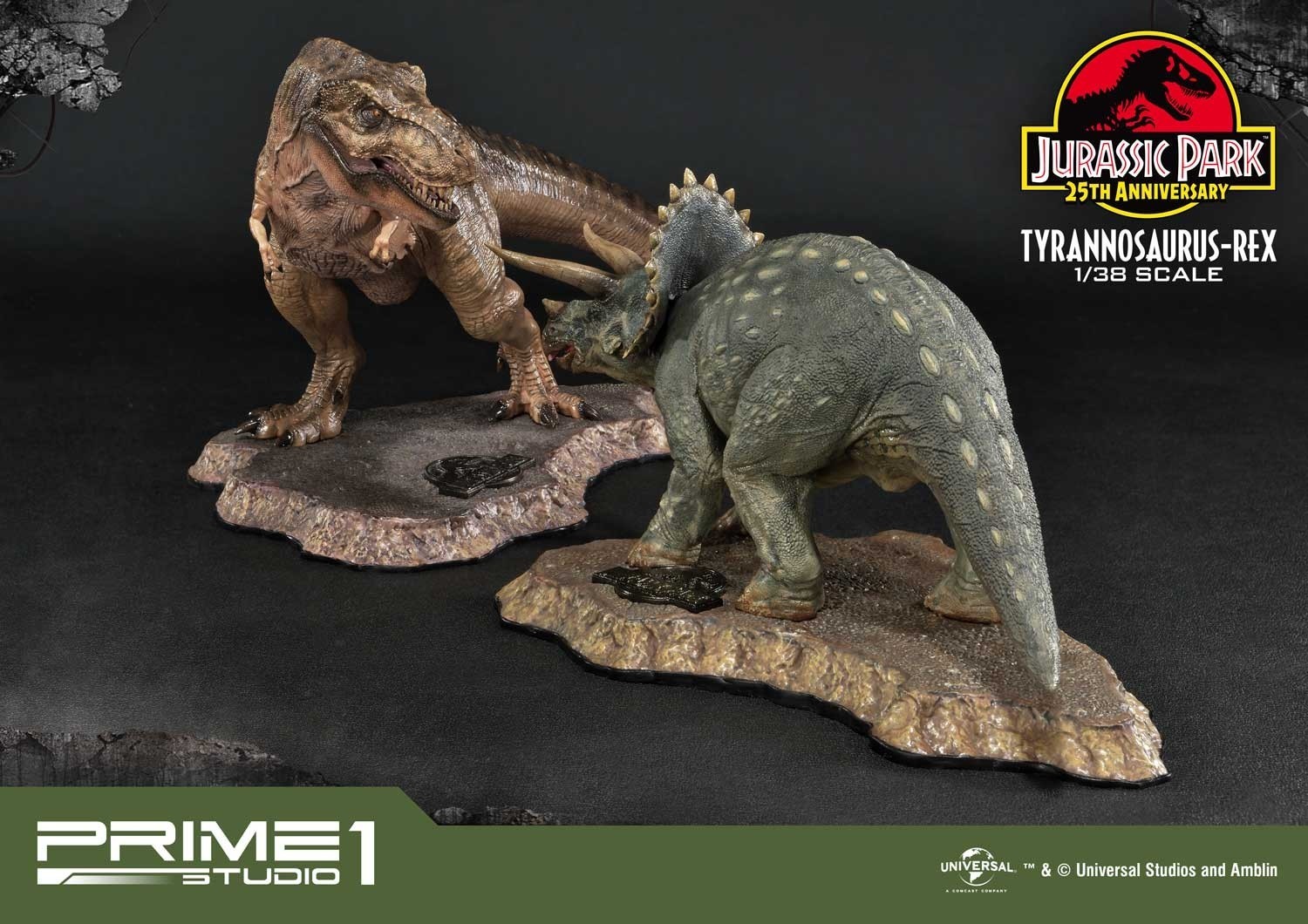 Jurassic Park - Tyrannosaurus Rex - Prime Collectible Figures  (PCFJP-01) - 1/38 (Prime 1 Studio) photo 22