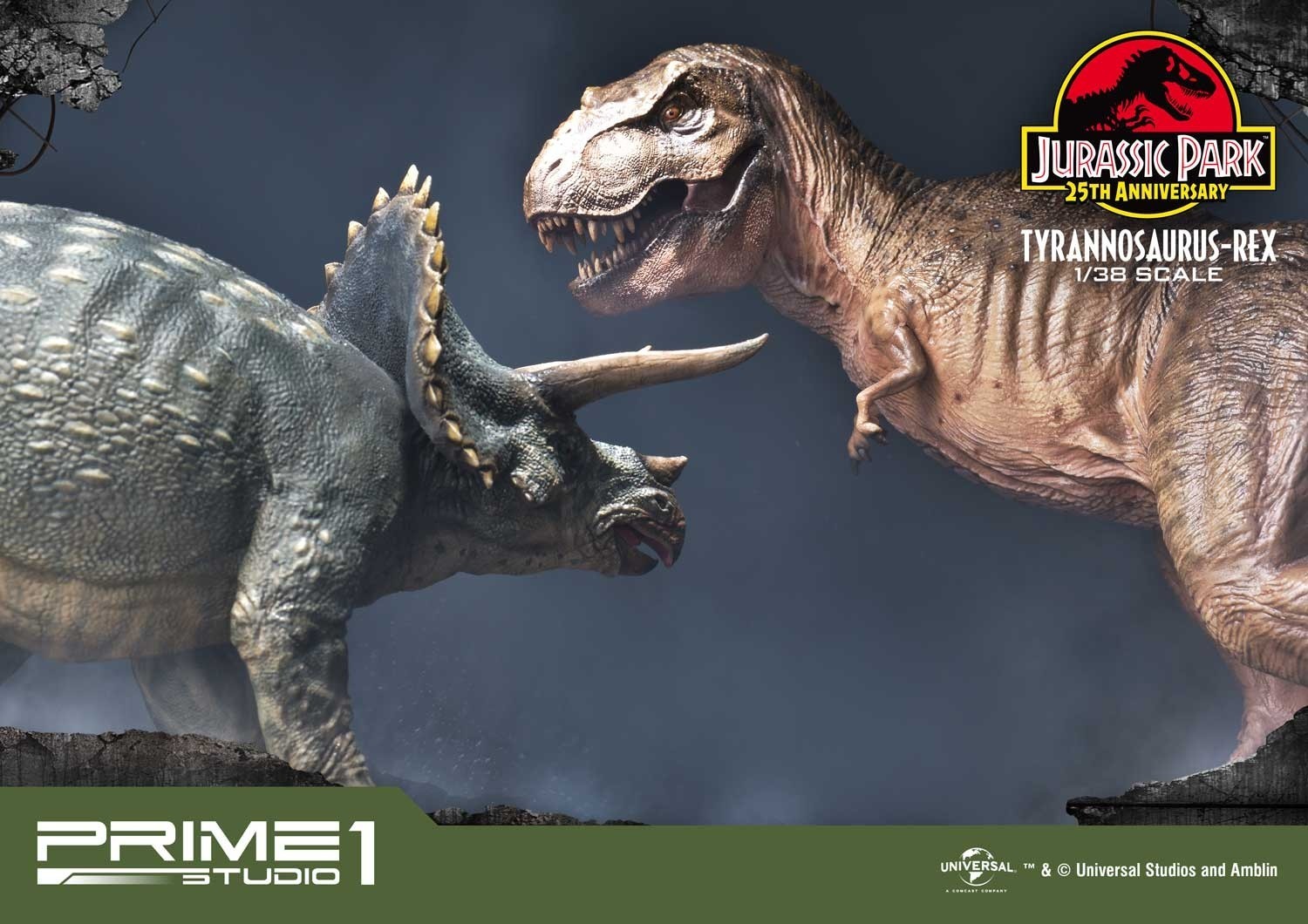 Jurassic Park - Tyrannosaurus Rex - Prime Collectible Figures  (PCFJP-01) - 1/38 (Prime 1 Studio) photo 24