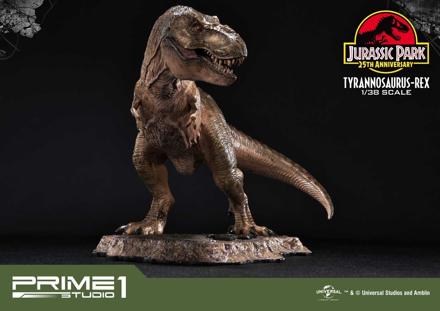 Jurassic Park - Tyrannosaurus Rex - Prime Collectible Figures  (PCFJP-01) - 1/38 (Prime 1 Studio) photo 29