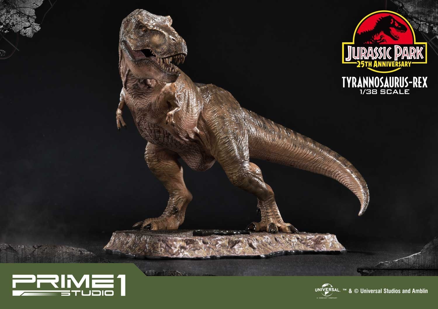 Jurassic Park - Tyrannosaurus Rex - Prime Collectible Figures  (PCFJP-01) - 1/38 (Prime 1 Studio) photo 31