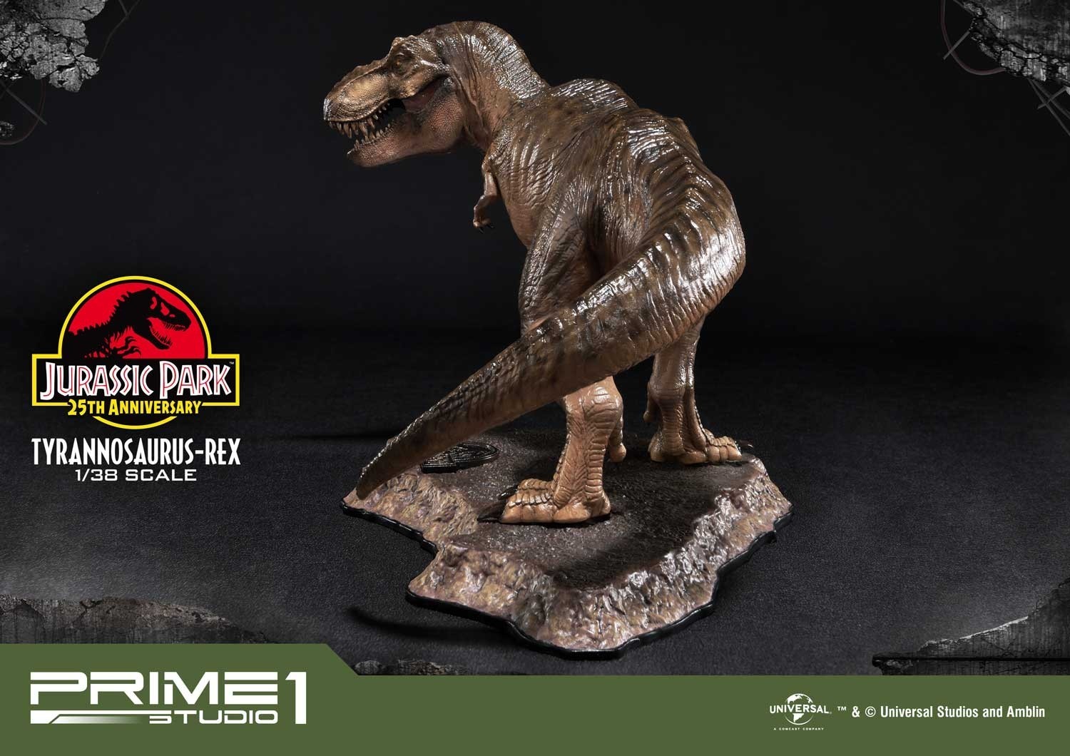 Jurassic Park - Tyrannosaurus Rex - Prime Collectible Figures  (PCFJP-01) - 1/38 (Prime 1 Studio) photo 34