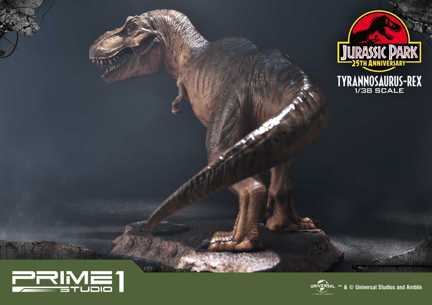 Jurassic Park - Tyrannosaurus Rex - Prime Collectible Figures  (PCFJP-01) - 1/38 (Prime 1 Studio) photo 37