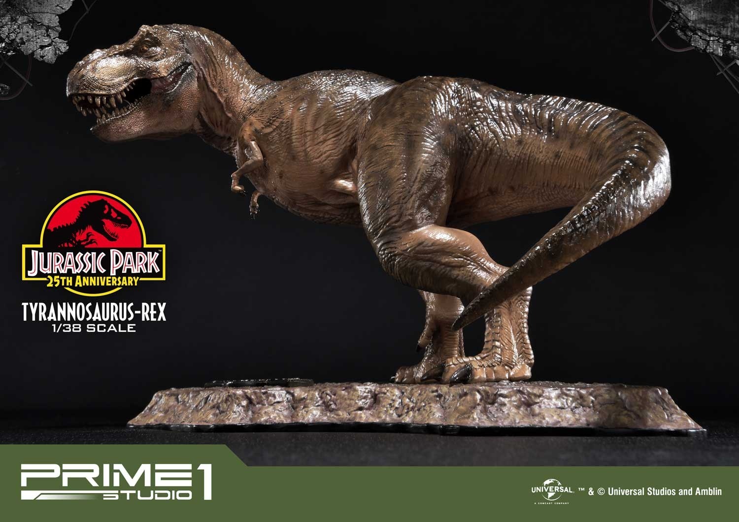 Jurassic Park - Tyrannosaurus Rex - Prime Collectible Figures  (PCFJP-01) - 1/38 (Prime 1 Studio) photo 48