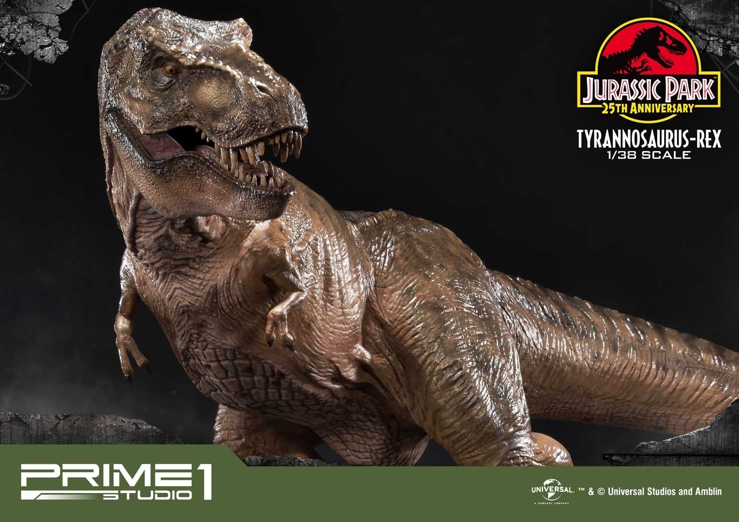 Jurassic Park - Tyrannosaurus Rex - Prime Collectible Figures  (PCFJP-01) - 1/38 (Prime 1 Studio) photo 49