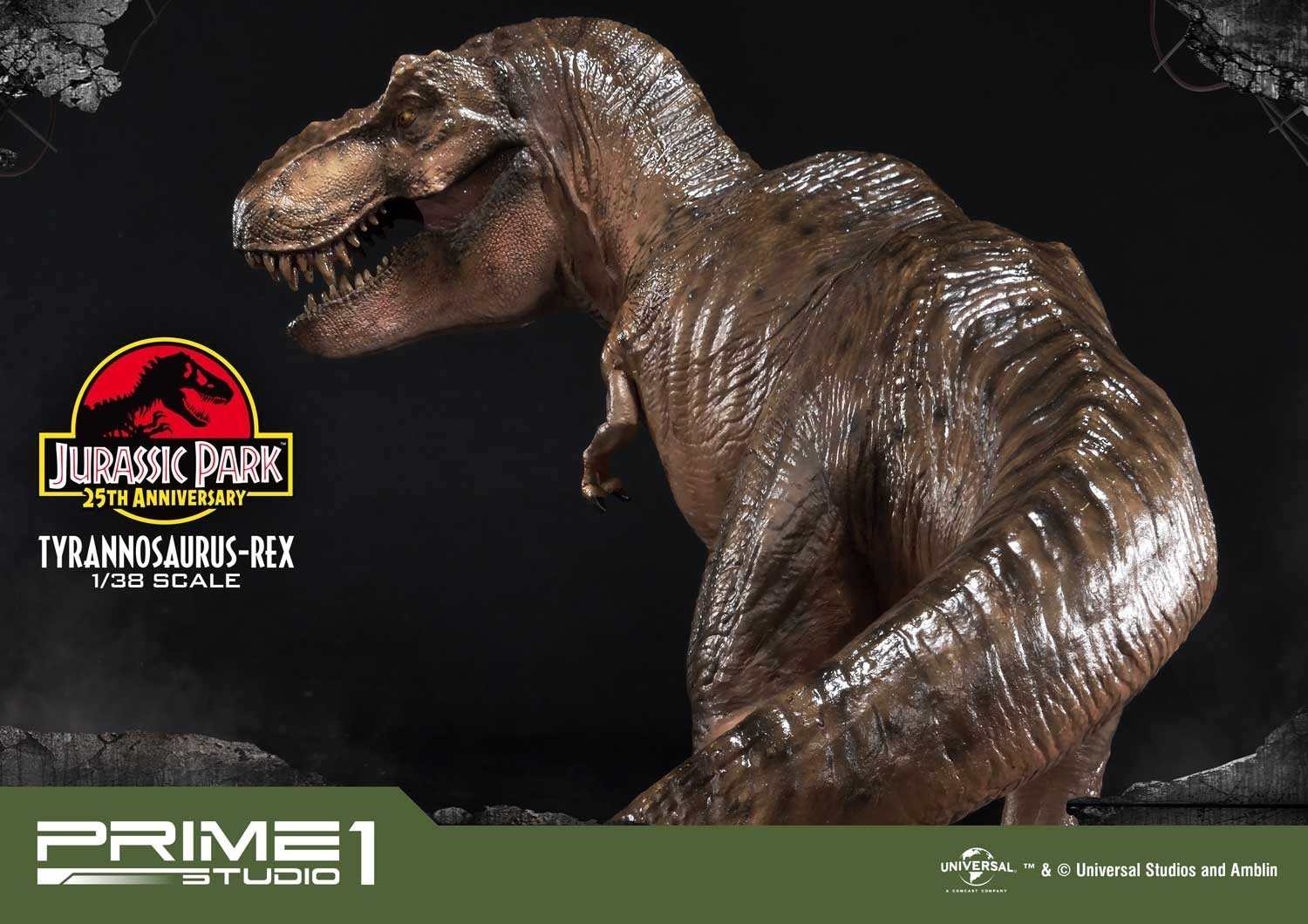 Jurassic Park - Tyrannosaurus Rex - Prime Collectible Figures  (PCFJP-01) - 1/38 (Prime 1 Studio) photo 50