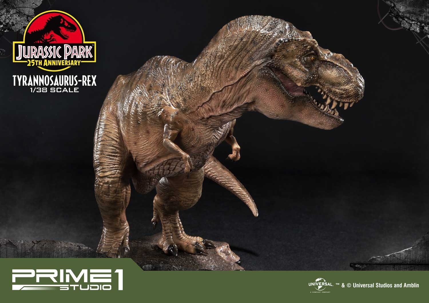 Jurassic Park - Tyrannosaurus Rex - Prime Collectible Figures  (PCFJP-01) - 1/38 (Prime 1 Studio) photo 52
