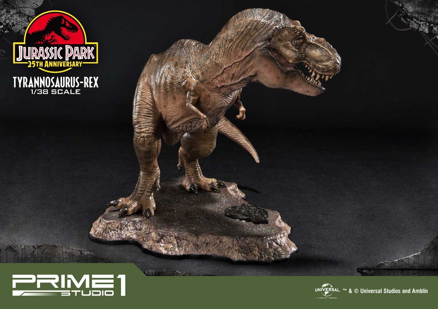Jurassic Park - Tyrannosaurus Rex - Prime Collectible Figures  (PCFJP-01) - 1/38 (Prime 1 Studio) photo 53