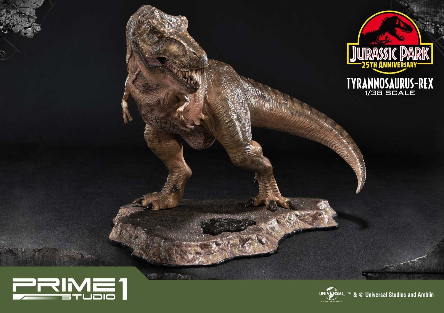 Jurassic Park - Tyrannosaurus Rex - Prime Collectible Figures  (PCFJP-01) - 1/38 (Prime 1 Studio) photo 54