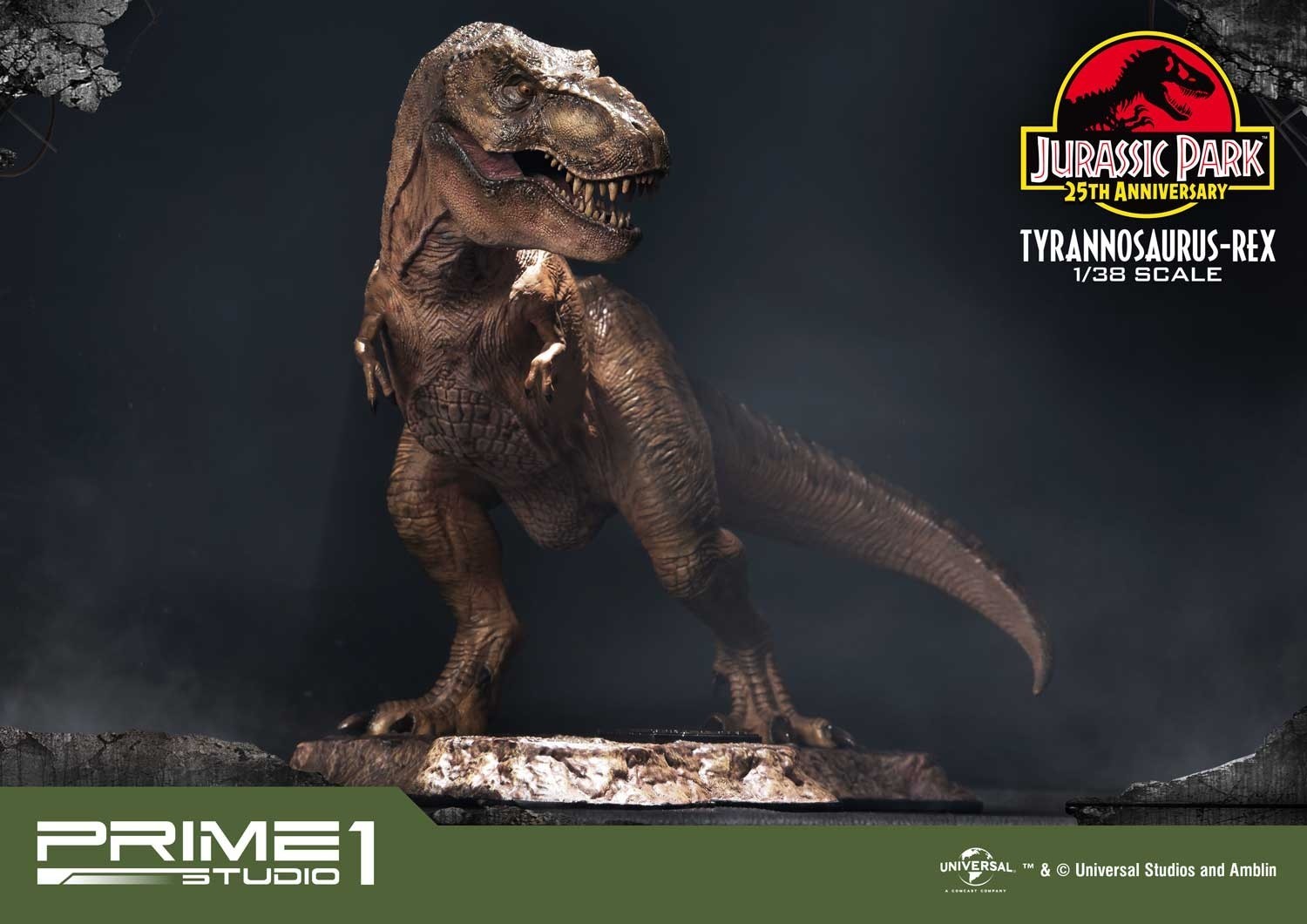 Jurassic Park - Tyrannosaurus Rex - Prime Collectible Figures  (PCFJP-01) - 1/38 (Prime 1 Studio) photo 55