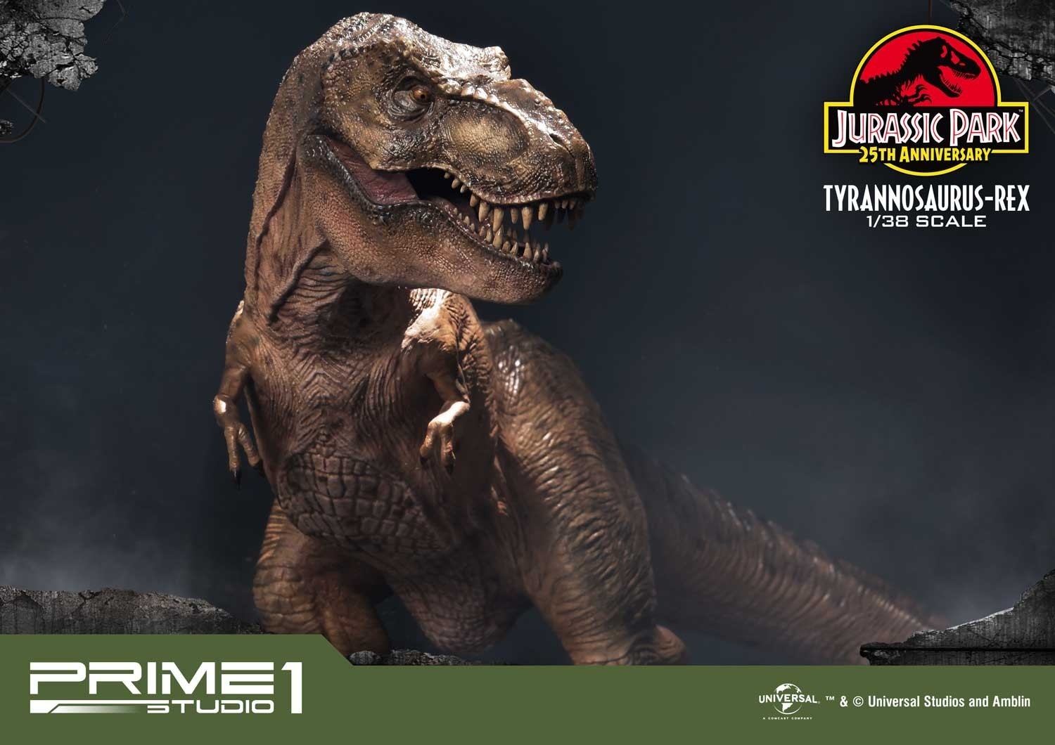 Jurassic Park - Tyrannosaurus Rex - Prime Collectible Figures  (PCFJP-01) - 1/38 (Prime 1 Studio) photo 56