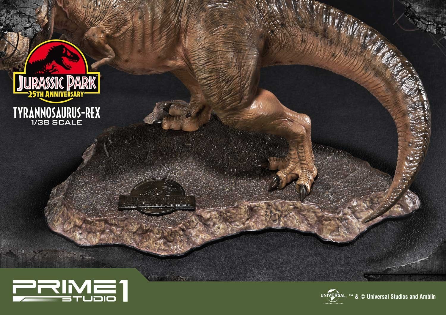 Jurassic Park - Tyrannosaurus Rex - Prime Collectible Figures  (PCFJP-01) - 1/38 (Prime 1 Studio) photo 57