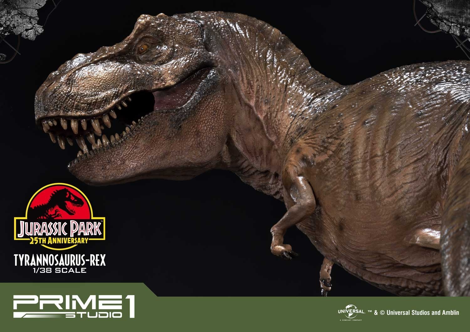Jurassic Park - Tyrannosaurus Rex - Prime Collectible Figures  (PCFJP-01) - 1/38 (Prime 1 Studio) photo 59