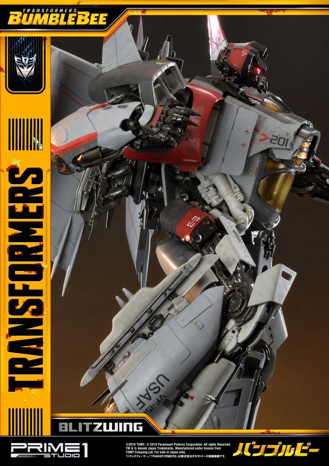 Bumblebee (2018) - Blitzwing - Museum Masterline Series  (MMTFM-25) (Prime 1 Studio) photo 17