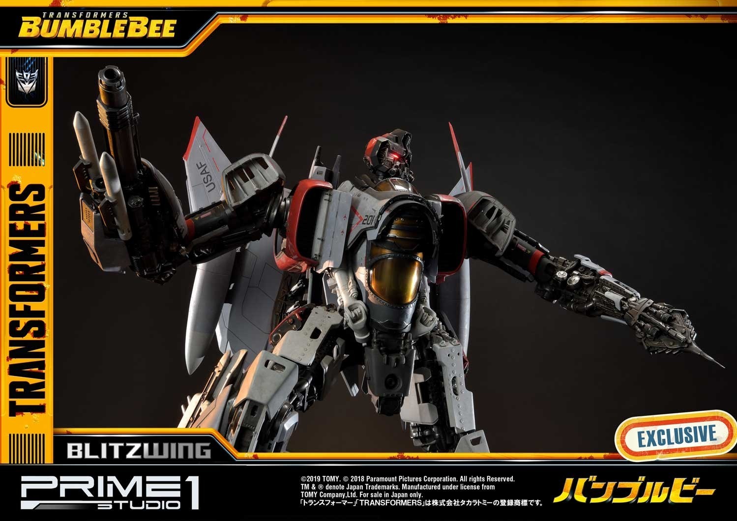 Bumblebee (2018) - Blitzwing - Museum Masterline Series  (MMTFM-25) (Prime 1 Studio) photo 51