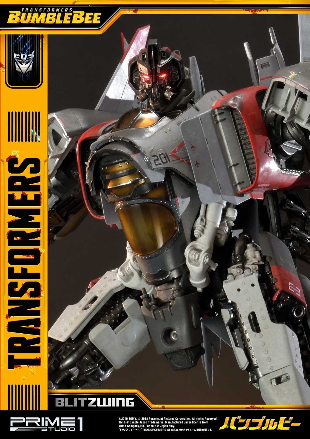 Bumblebee (2018) - Blitzwing - Museum Masterline Series  (MMTFM-25) (Prime 1 Studio) photo 75