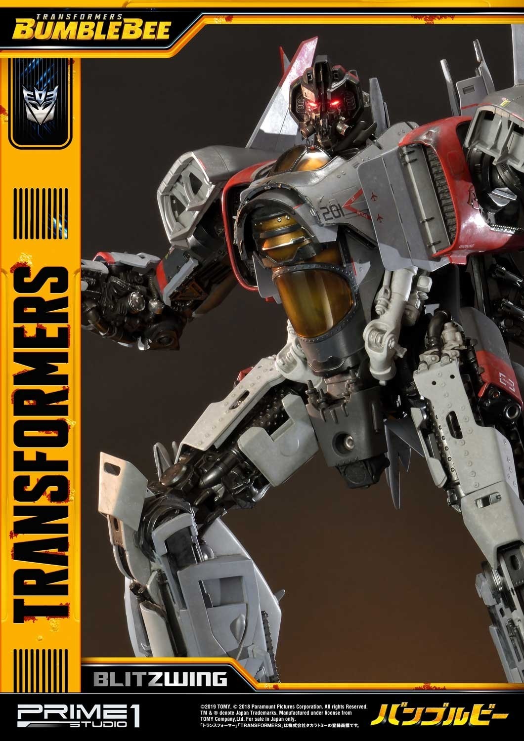 Bumblebee (2018) - Blitzwing - Museum Masterline Series  (MMTFM-25) (Prime 1 Studio) photo 76