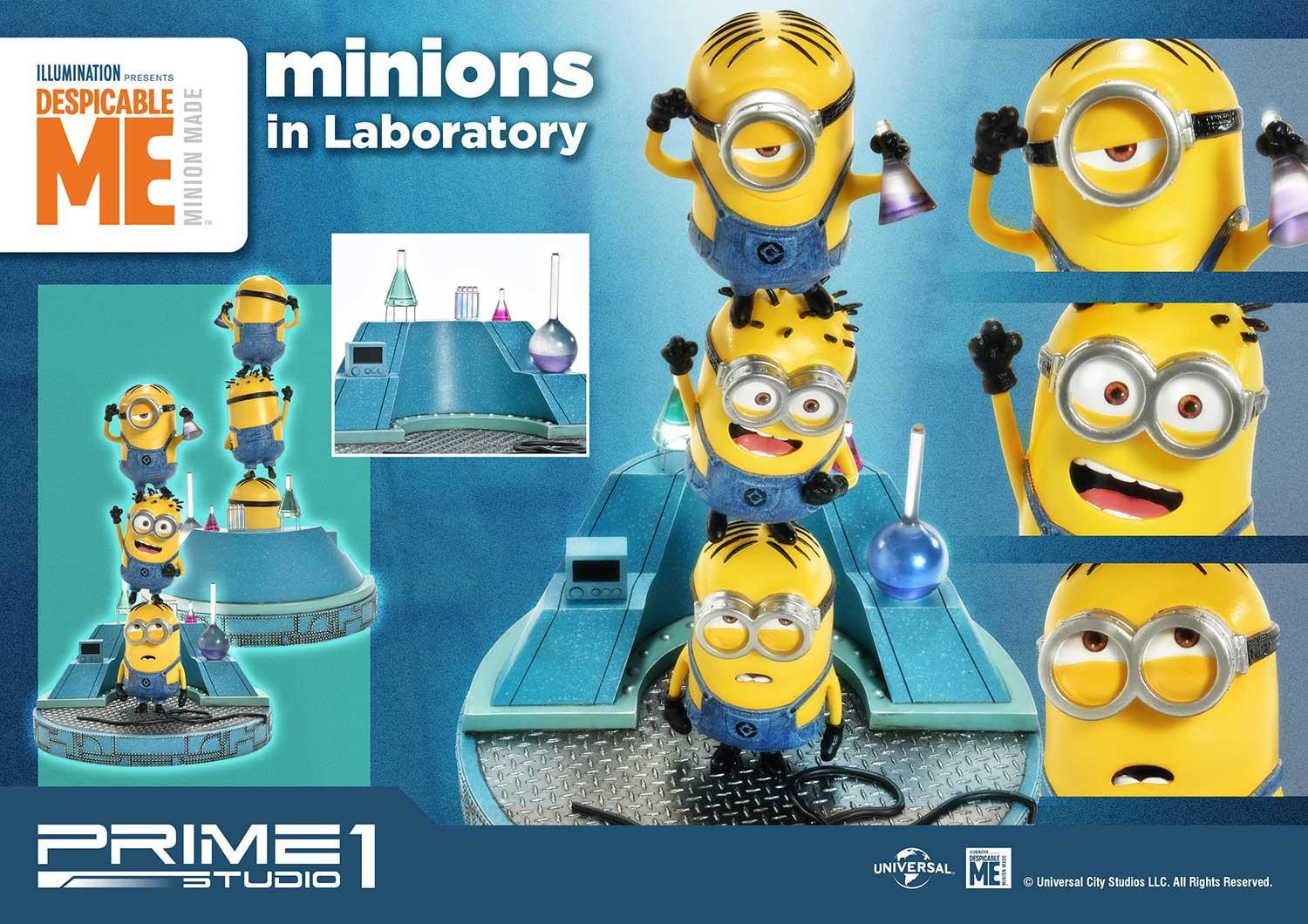 Despicable Me - Dave - Stuart - Tom - Prime Collectible Figures (PCFMINI-03) (Prime 1 Studio) photo 16