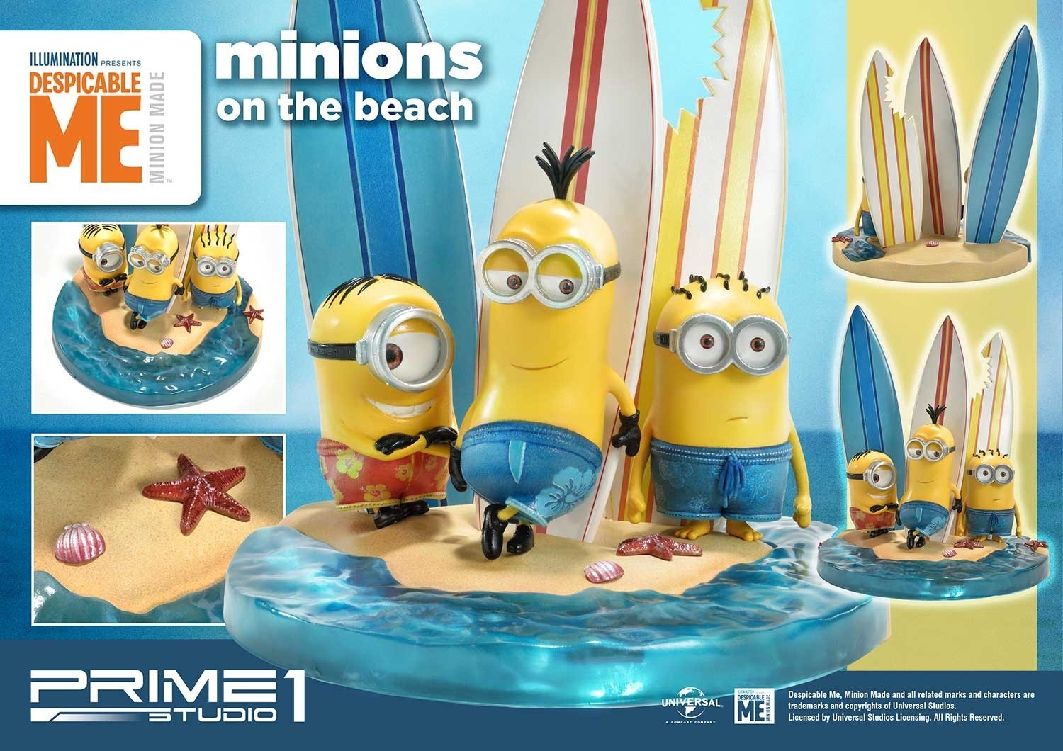 Despicable Me 2 - Kevin - Stuart - Tom - Prime Collectible Figures (PCFMINI-01) (Prime 1 Studio) photo 17