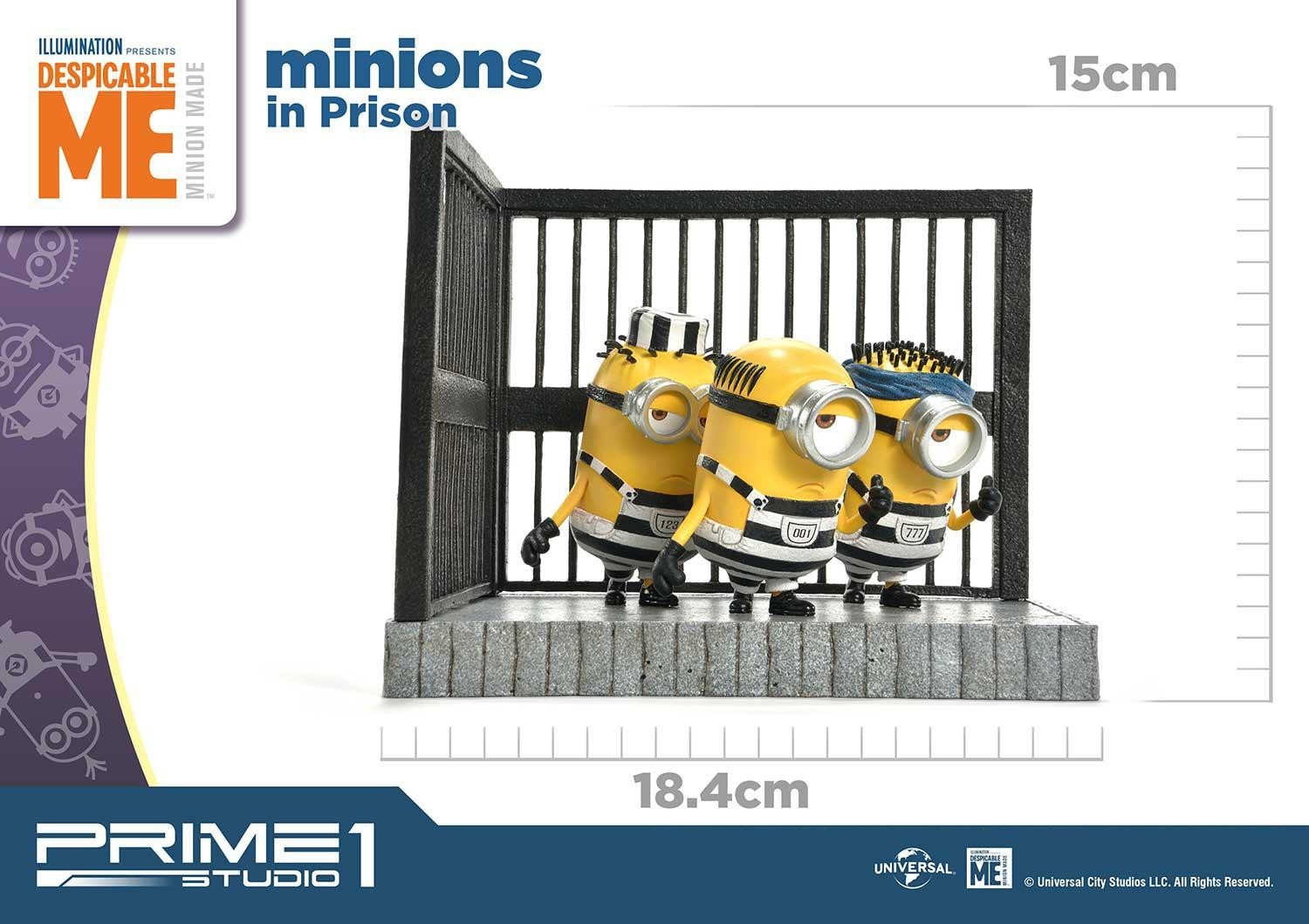 Despicable Me 3 - Kevin - Stuart - Tom - Prime Collectible Figures (PCFMINI-05) (Prime 1 Studio) photo 15