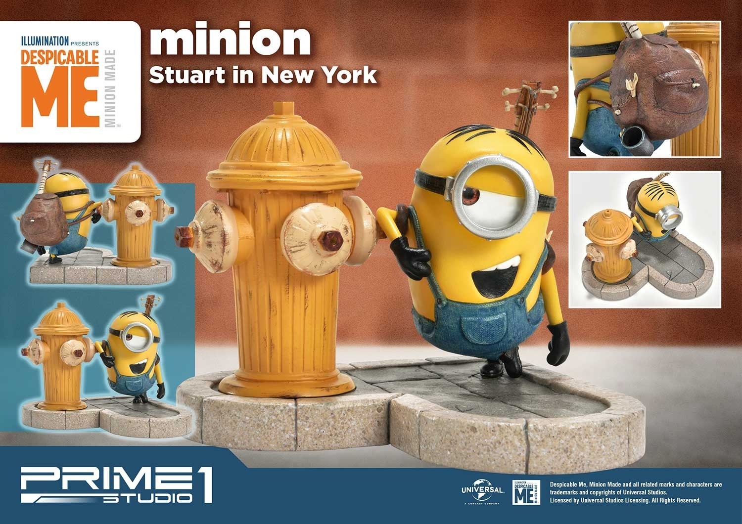 Minions - Stuart - Prime Collectible Figures  (PCFMINI-02) (Prime 1 Studio) photo 7