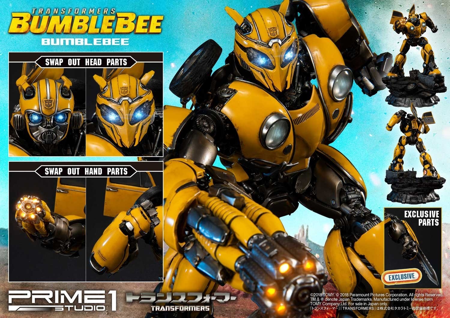Bumblebee (2018) - Bumble - Museum Masterline Series  (MMTFM-24) (Prime 1 Studio) photo 39