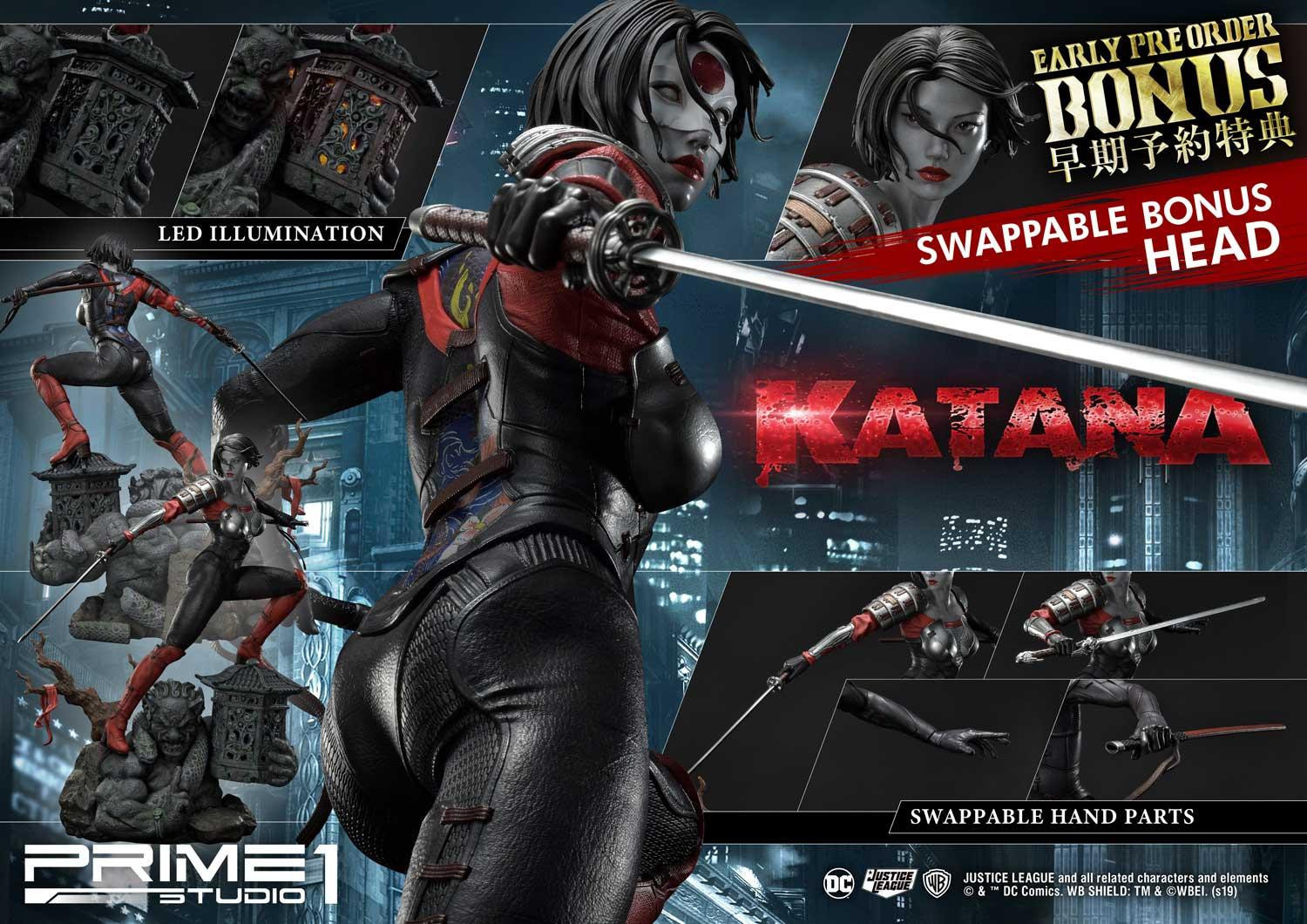 Justice League - Katana - Museum Masterline Series  (MMDC-41S) - 1/3 - Bonus Version (Prime 1 Studio) photo 52