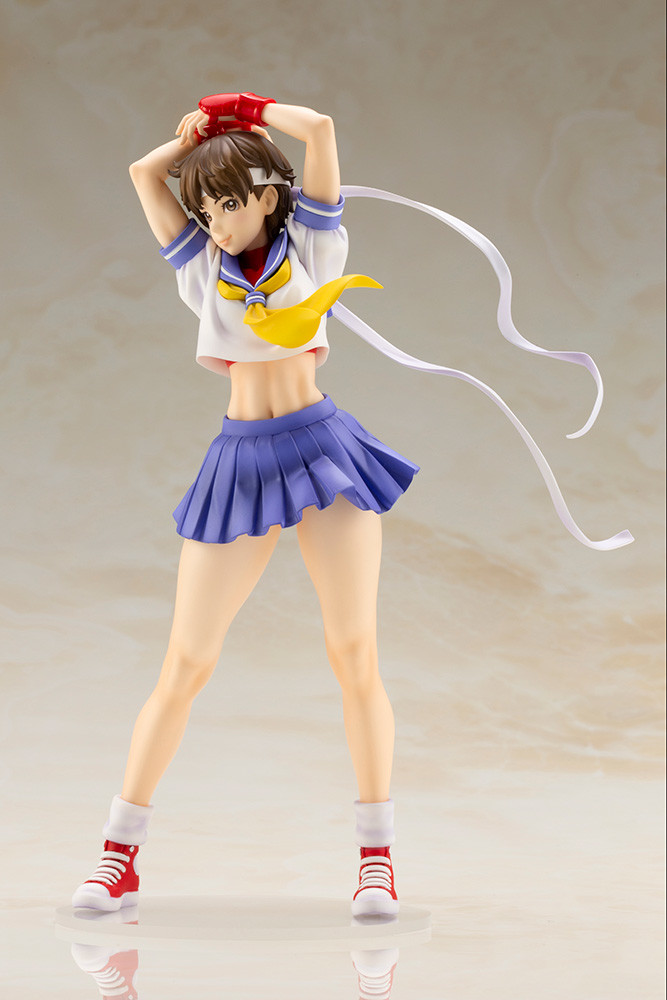 Street Fighter Zero 3 - Kasugano Sakura - Bishoujo Statue - Street Fighter x Bishoujo - 1/7 (Kotobukiya) photo 6