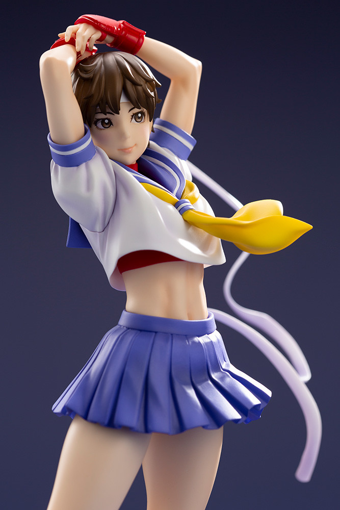 Street Fighter Zero 3 - Kasugano Sakura - Bishoujo Statue - Street Fighter x Bishoujo - 1/7 (Kotobukiya) photo 11