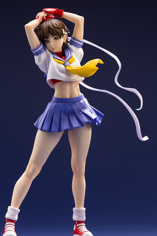 Street Fighter Zero 3 - Kasugano Sakura - Bishoujo Statue - Street Fighter x Bishoujo - 1/7 (Kotobukiya) photo 12
