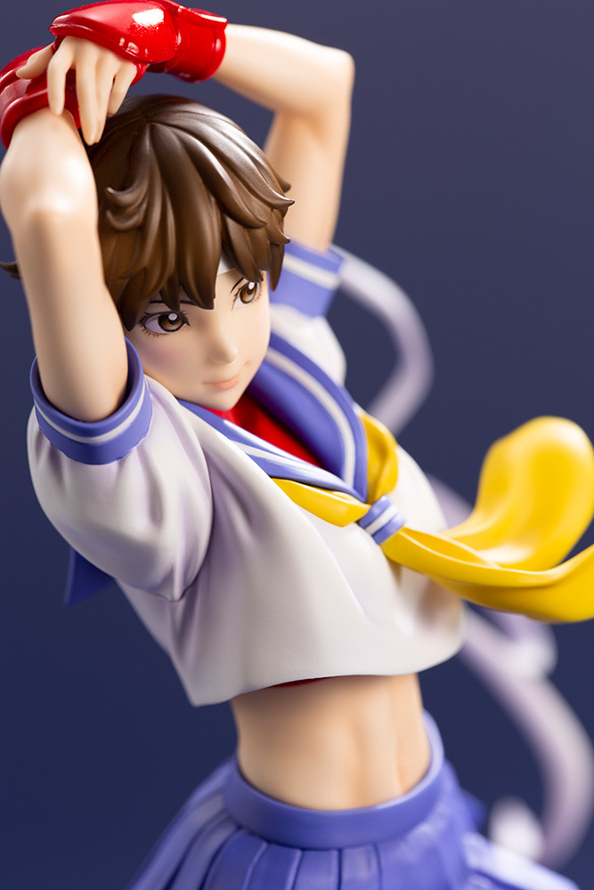 Street Fighter Zero 3 - Kasugano Sakura - Bishoujo Statue - Street Fighter x Bishoujo - 1/7 (Kotobukiya) photo 13