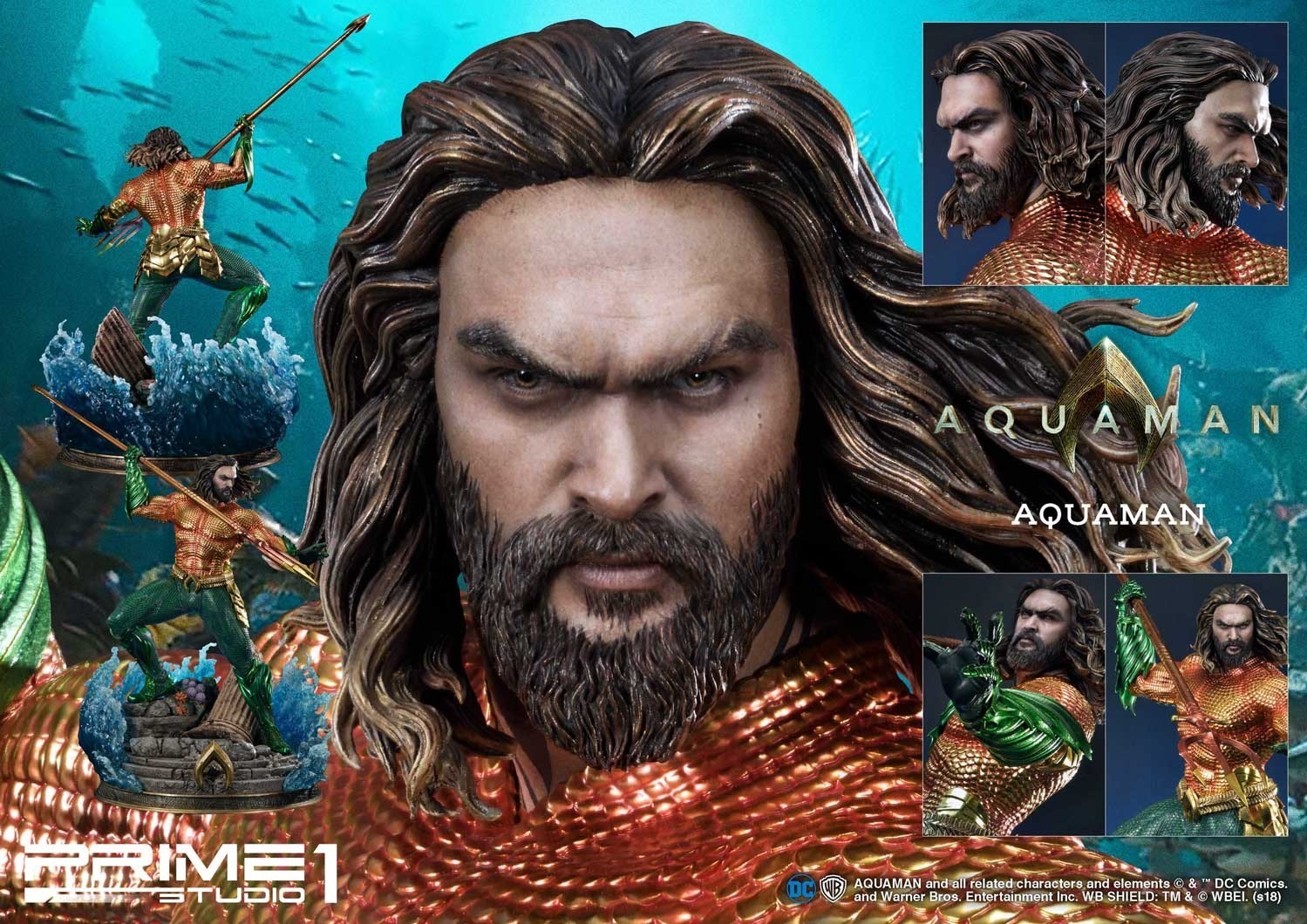 Aquaman - Museum Masterline Series  (MMAM-01) - 1/3 (Prime 1 Studio) photo 16
