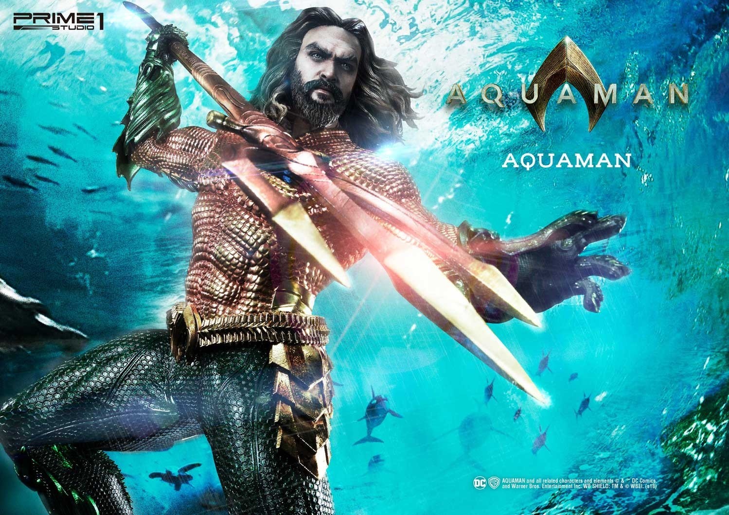 Aquaman - Museum Masterline Series  (MMAM-01) - 1/3 (Prime 1 Studio) photo 17