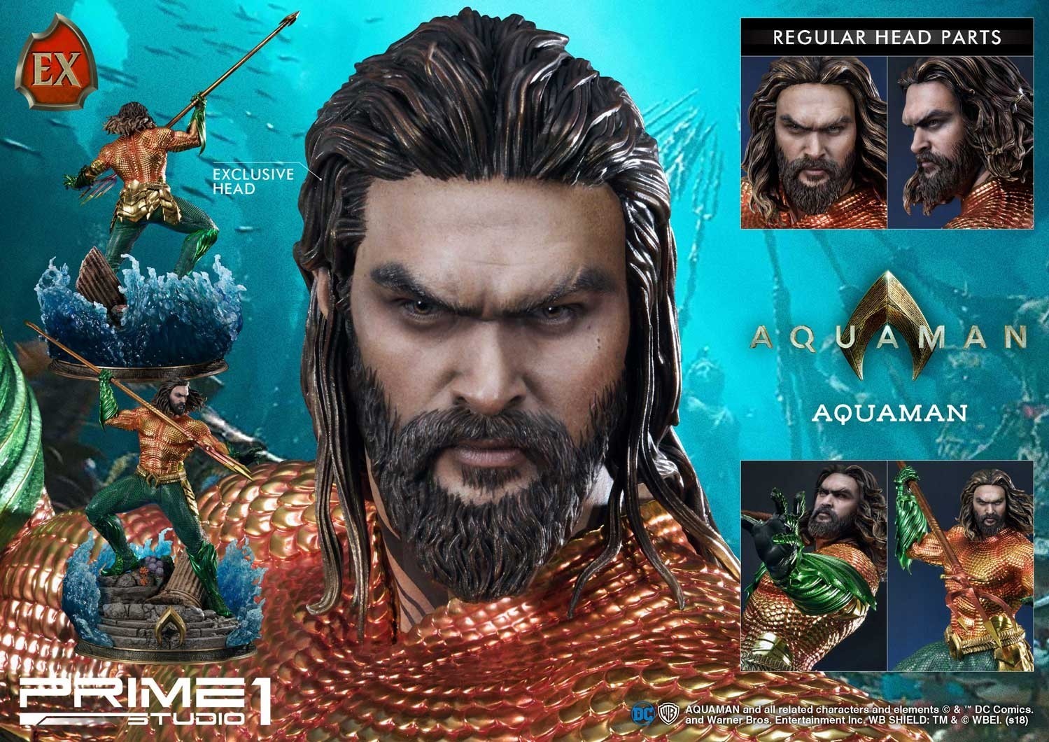 Aquaman - Museum Masterline Series  (MMAM-01) - 1/3 (Prime 1 Studio) photo 18