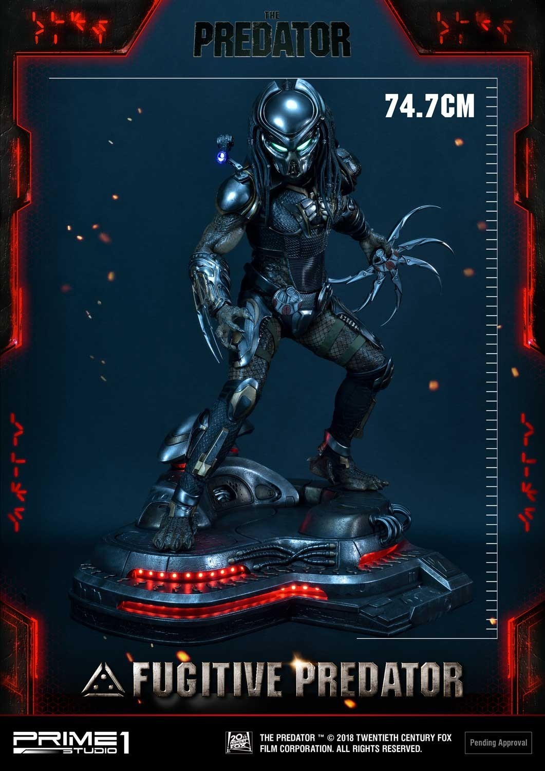 The Predator - Fugitive Predator - Premium Masterline  (PMTPR-01DX) - 1/4 - DX Version (Prime 1 Studio) photo 2