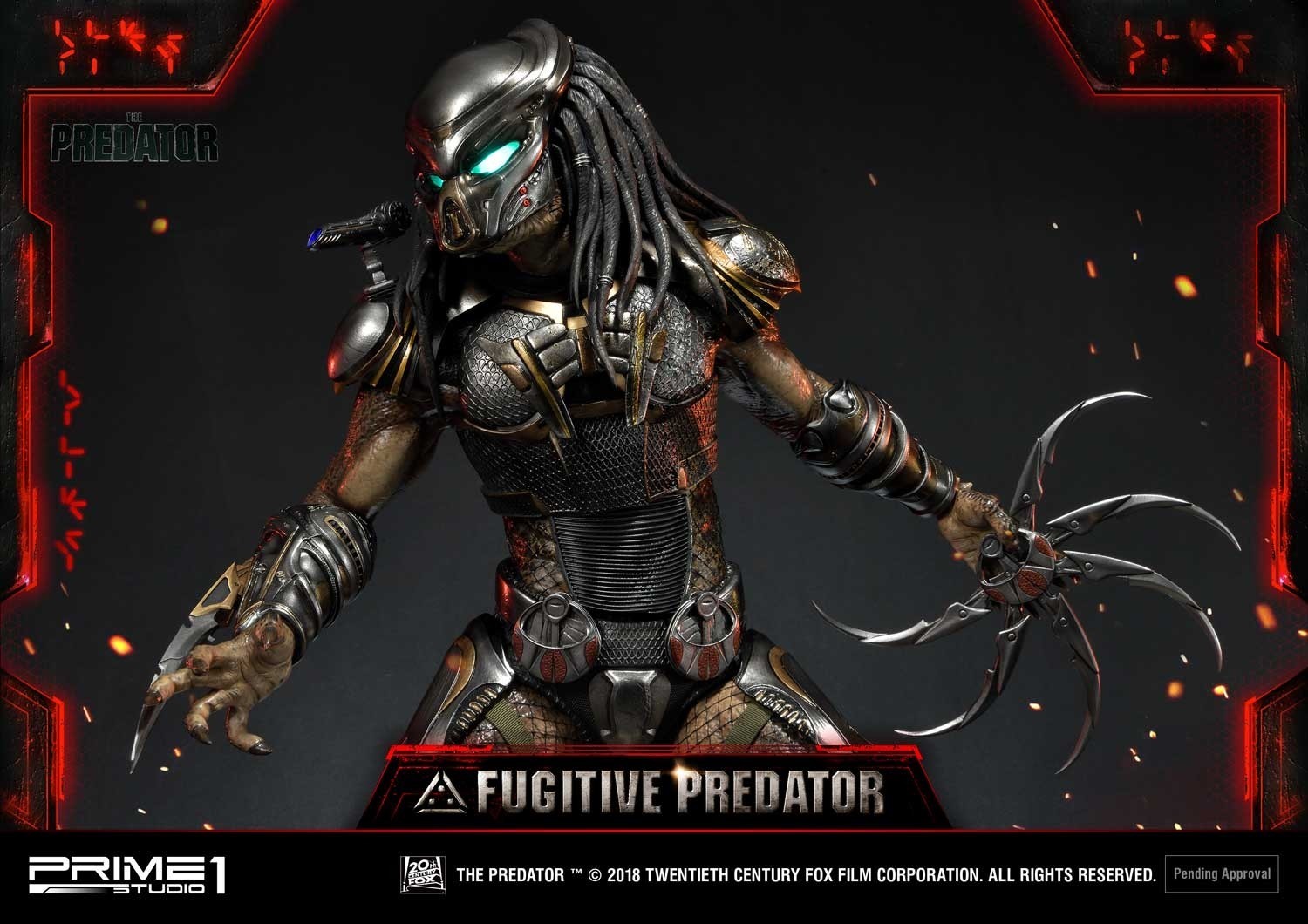 The Predator - Fugitive Predator - Premium Masterline  (PMTPR-01DX) - 1/4 - DX Version (Prime 1 Studio) photo 14