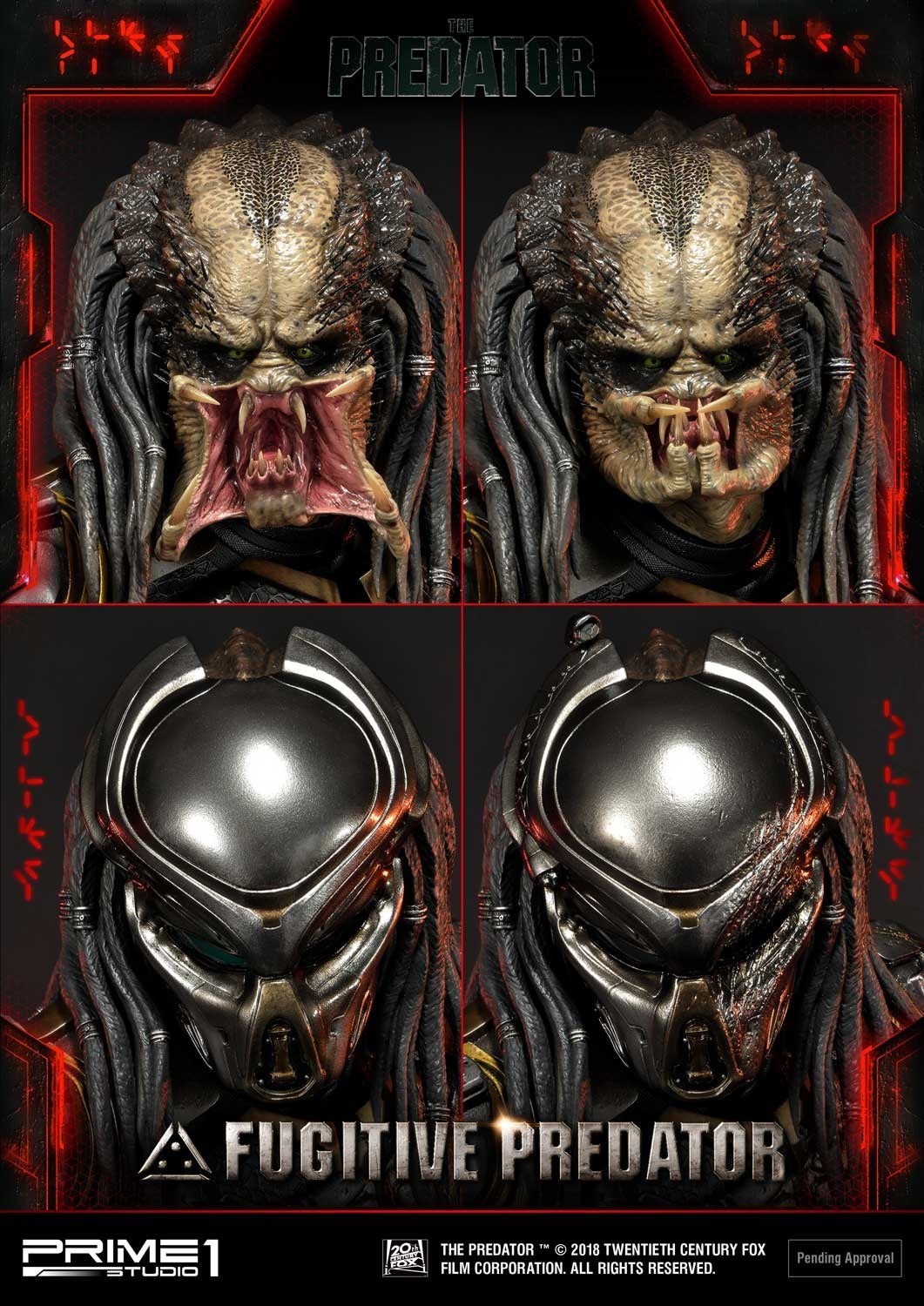 The Predator - Fugitive Predator - Premium Masterline  (PMTPR-01DX) - 1/4 - DX Version (Prime 1 Studio) photo 74