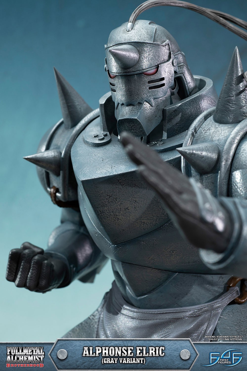 Hagane no Renkinjutsushi Fullmetal Alchemist - Alphonse Elric - 1/4 - Exclusive Edition, Gray Variant (First 4 Figures) photo 6