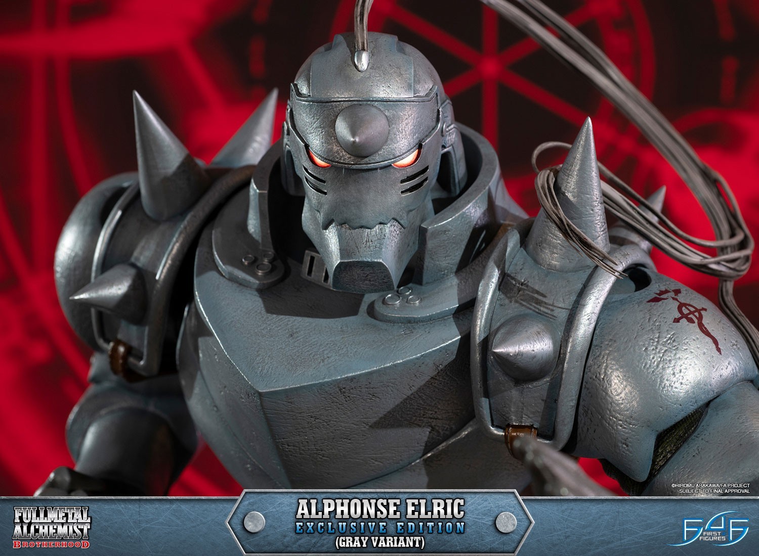 Hagane no Renkinjutsushi Fullmetal Alchemist - Alphonse Elric - 1/4 - Exclusive Edition, Gray Variant (First 4 Figures) photo 7