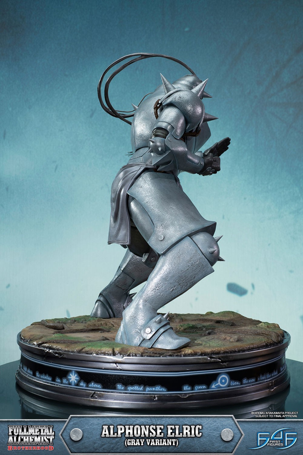 Hagane no Renkinjutsushi Fullmetal Alchemist - Alphonse Elric - 1/4 - Exclusive Edition, Gray Variant (First 4 Figures) photo 13