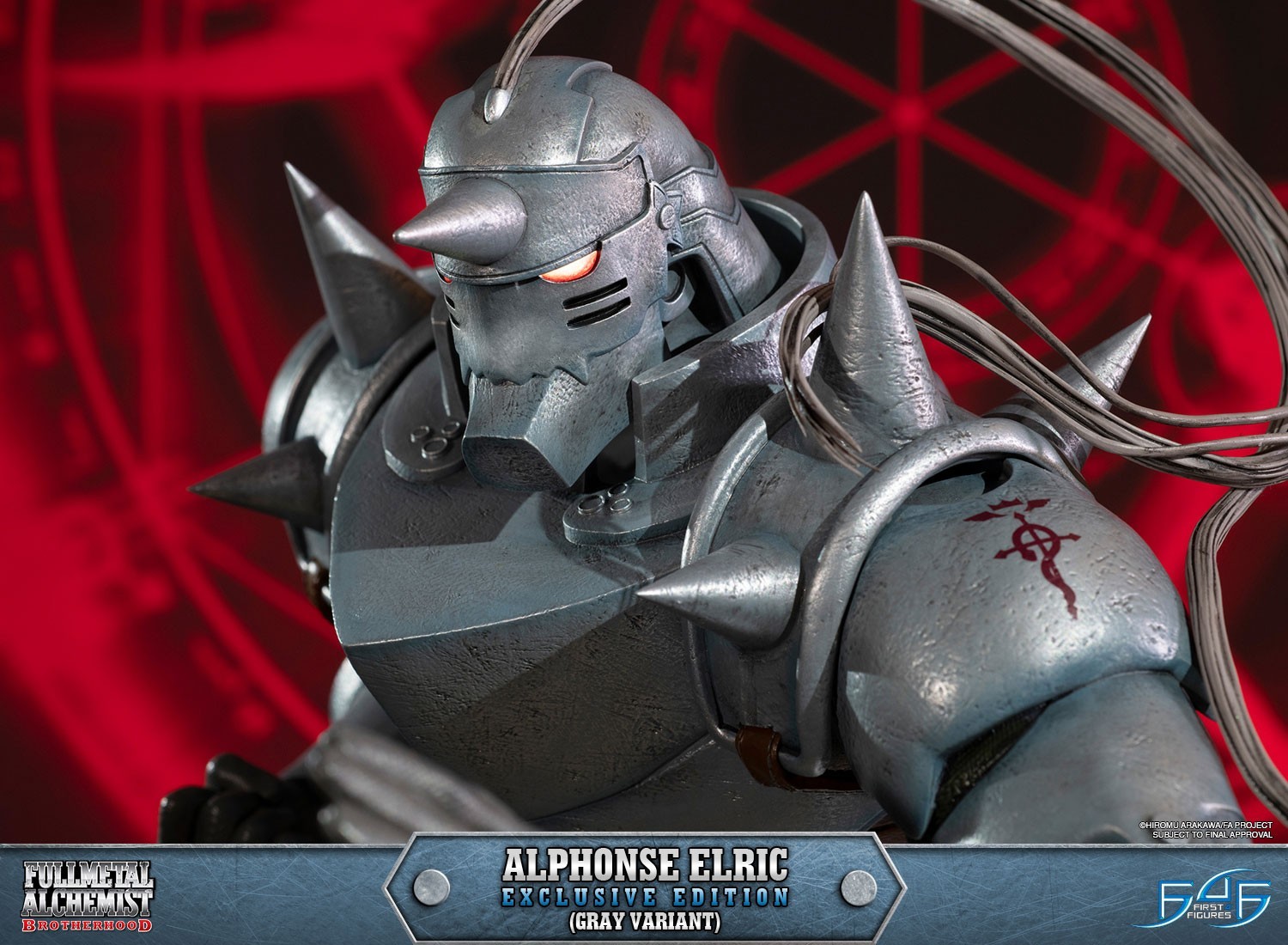 Hagane no Renkinjutsushi Fullmetal Alchemist - Alphonse Elric - 1/4 - Exclusive Edition, Gray Variant (First 4 Figures) photo 15