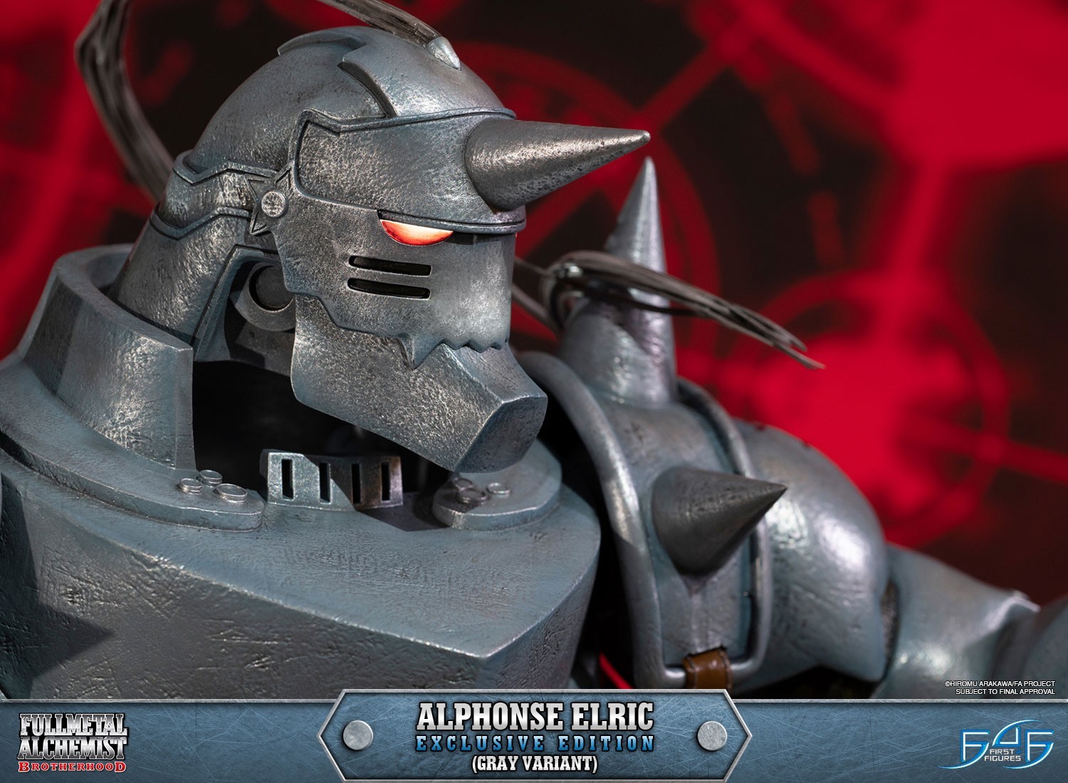 Hagane no Renkinjutsushi Fullmetal Alchemist - Alphonse Elric - 1/4 - Exclusive Edition, Gray Variant (First 4 Figures) photo 16