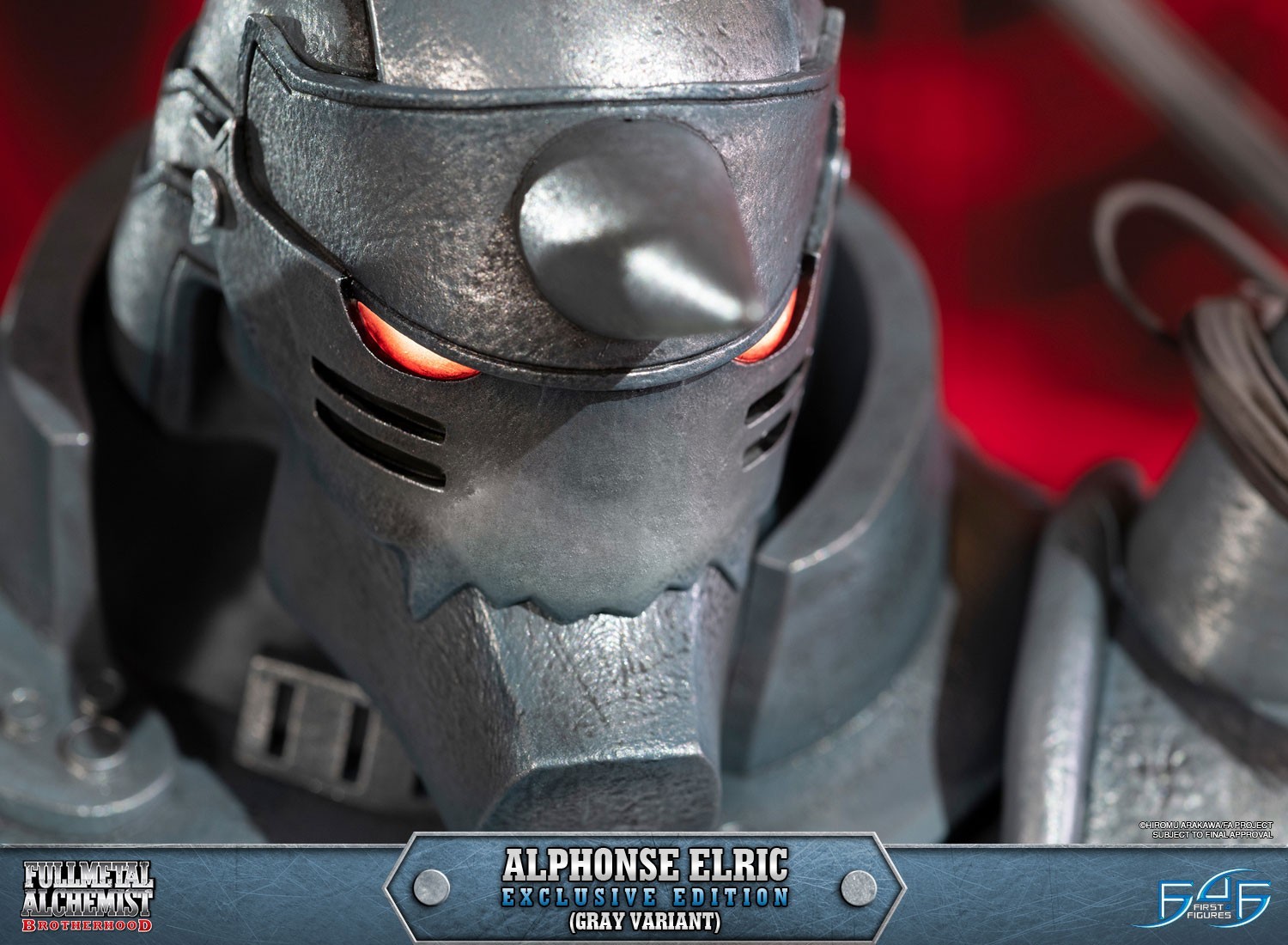 Hagane no Renkinjutsushi Fullmetal Alchemist - Alphonse Elric - 1/4 - Exclusive Edition, Gray Variant (First 4 Figures) photo 17