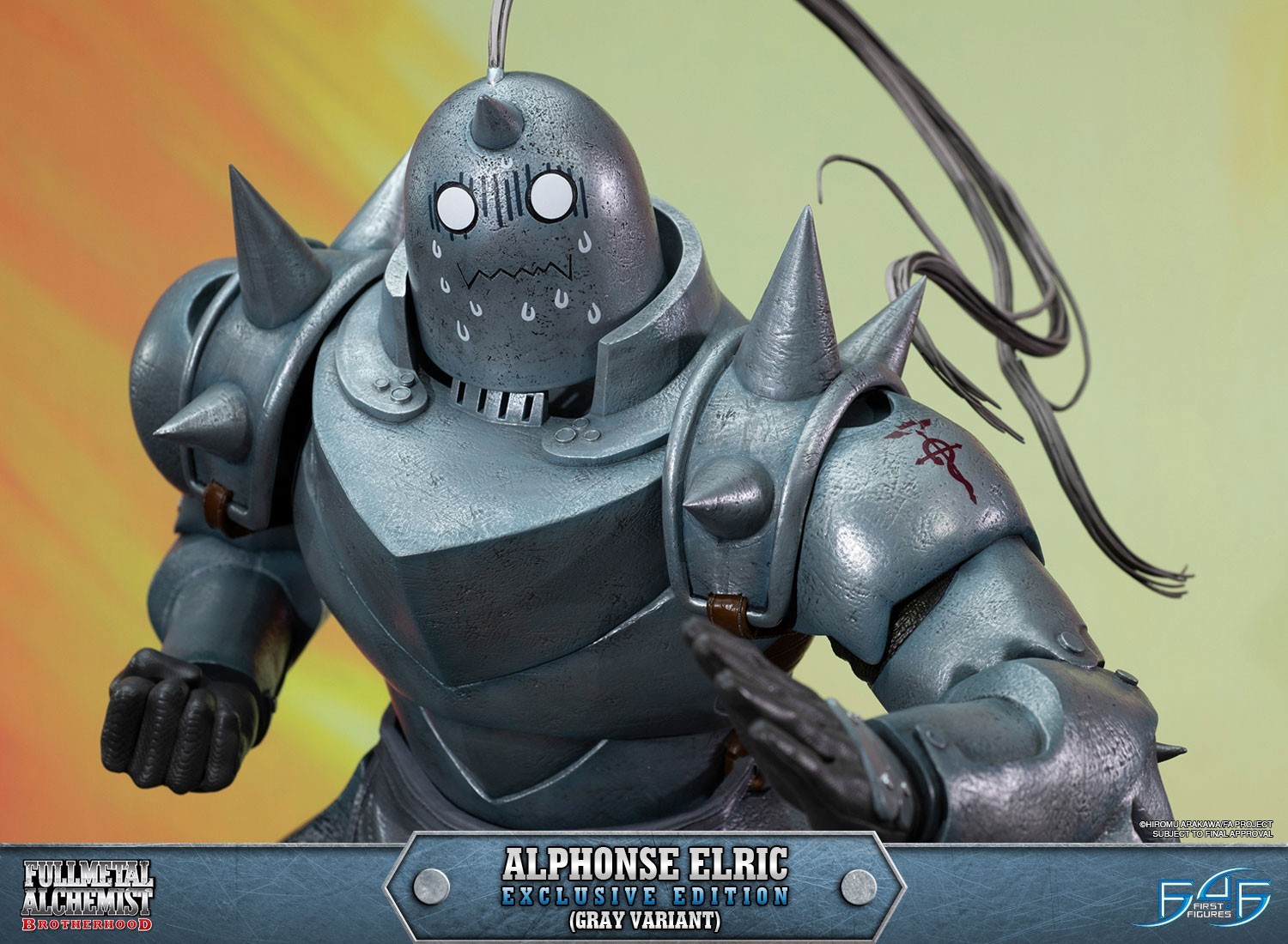 Hagane no Renkinjutsushi Fullmetal Alchemist - Alphonse Elric - 1/4 - Exclusive Edition, Gray Variant (First 4 Figures) photo 19