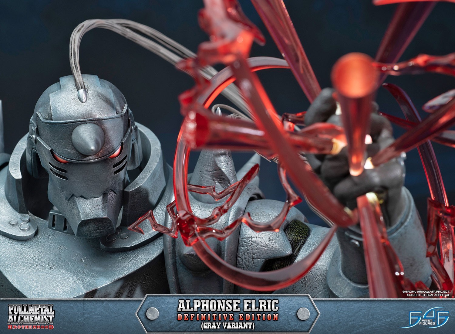 Hagane no Renkinjutsushi Fullmetal Alchemist - Alphonse Elric - 1/4 - Definitive Edition, Gray Variant (First 4 Figures) photo 2